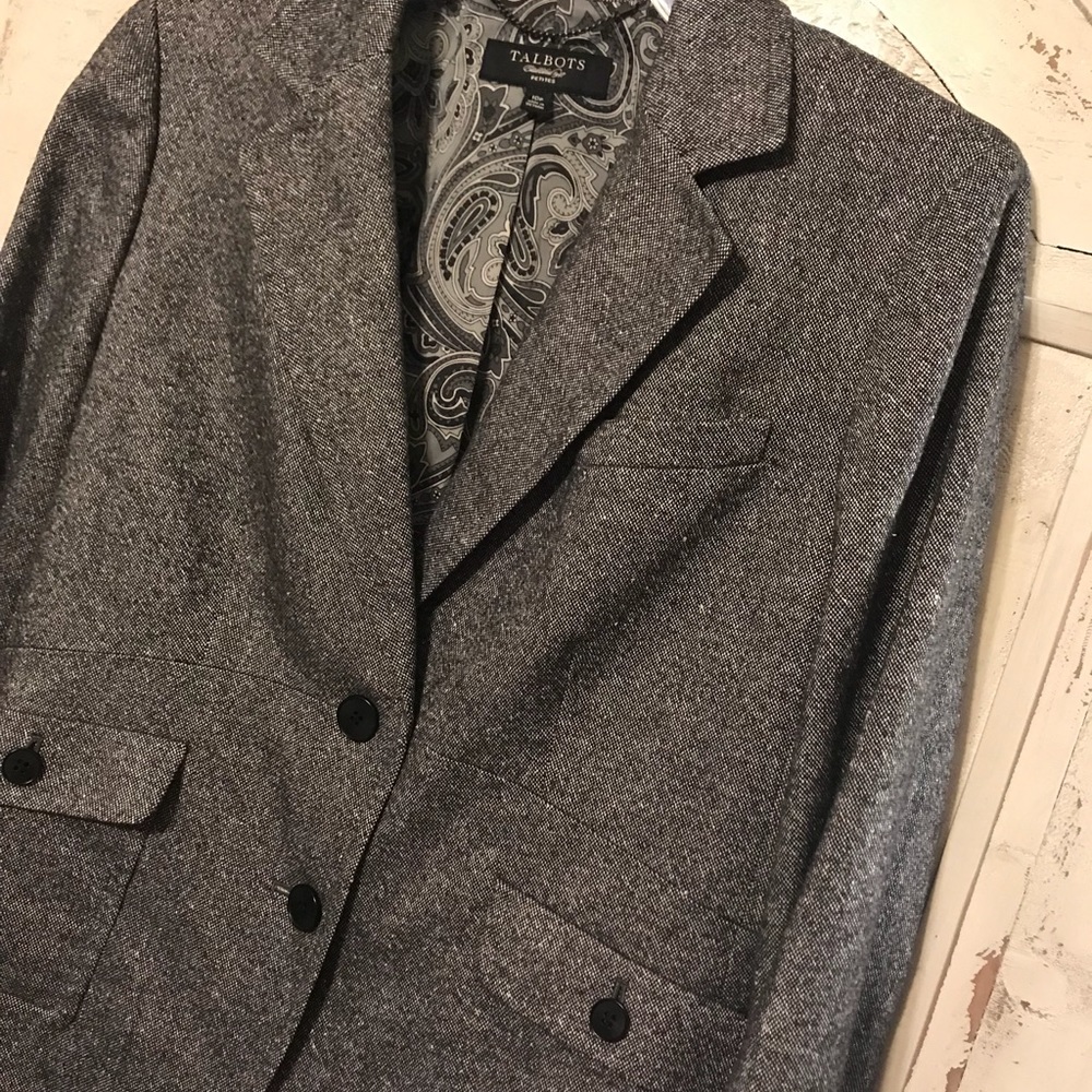Talbots Wool Jacket, 10P - Picture 2 of 8